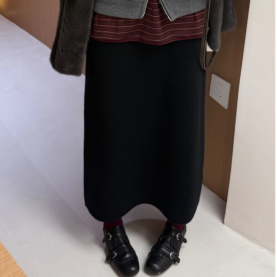 ANMMIRO 纯羊绒半裙 ANM07258043