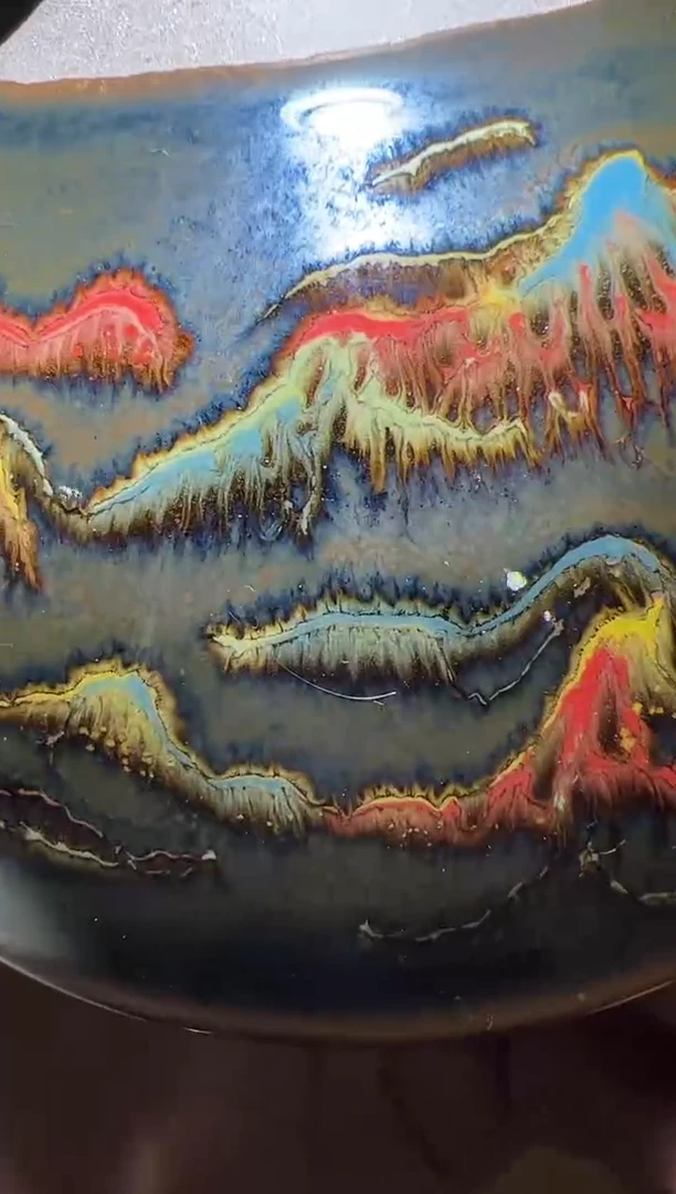 茶盏阅染龙窑叶涵19