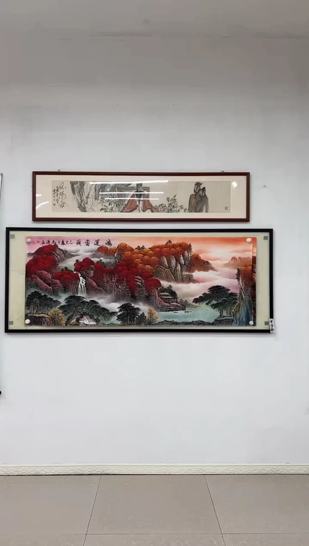 国画《鸿运当头》画芯未装裱180乘70