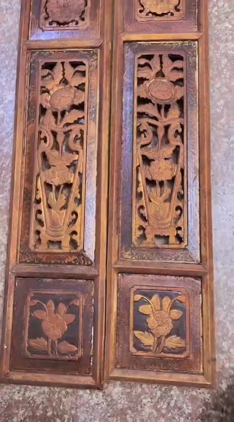 【闪购商品】香榧木2个孤品木雕168