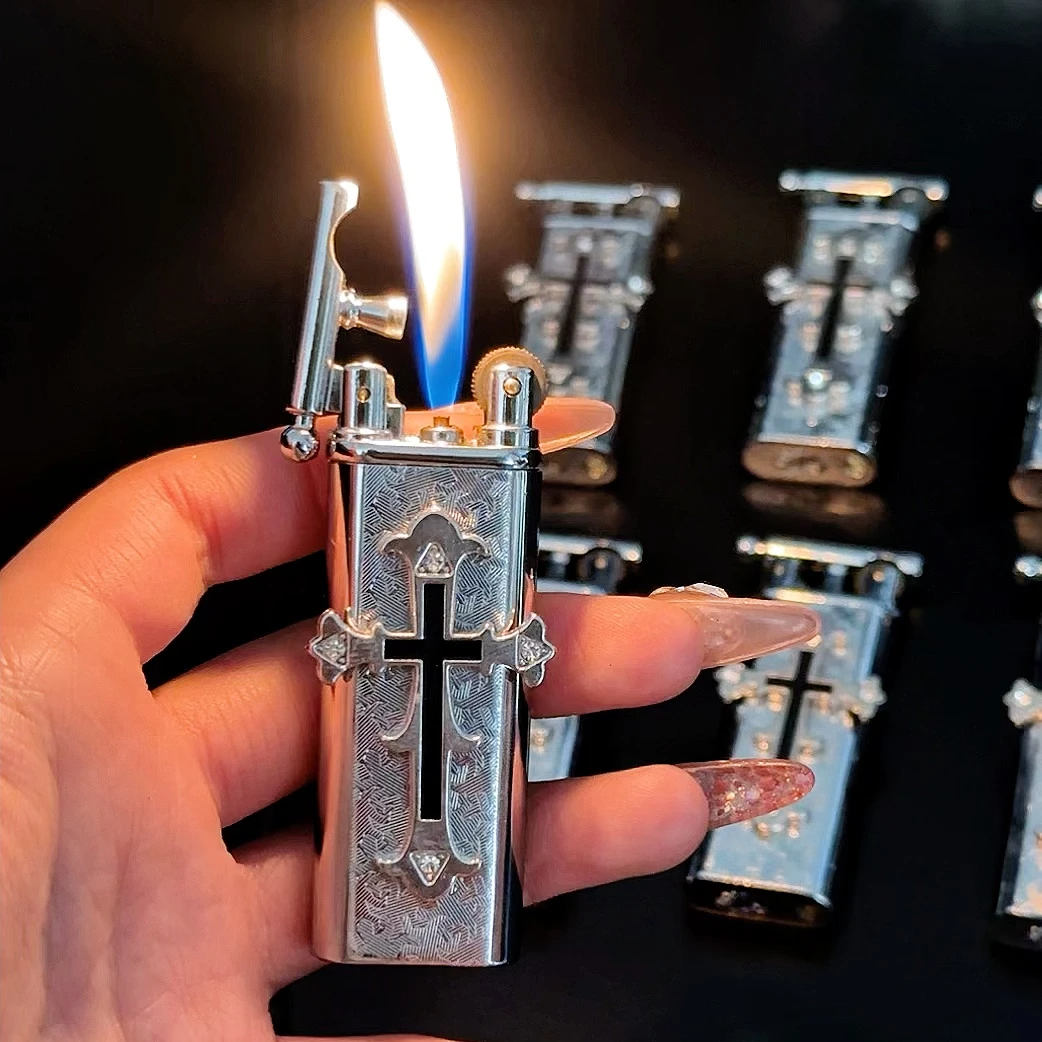 【简界】手作原创复古高颜值轻奢砂轮打火机礼品送男友女友礼物潮