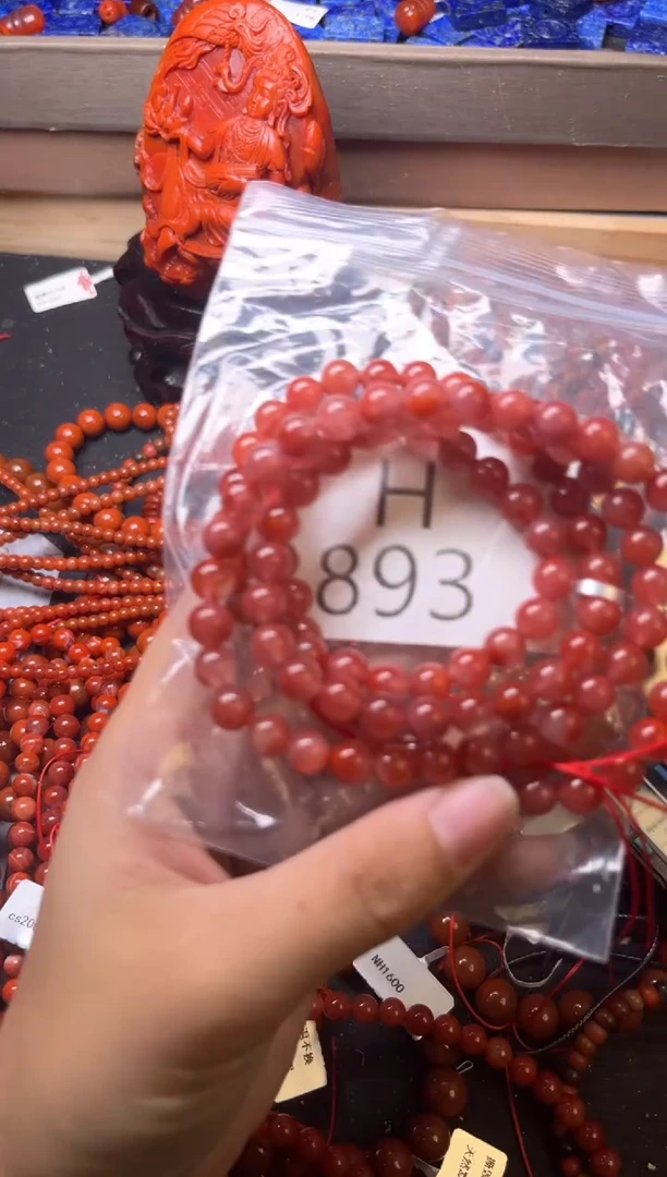 未镶嵌南红玛瑙珠宝奇石H893-7