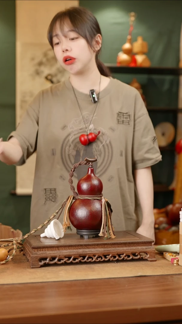 20号精品天然大漆酒葫芦一物一拍~