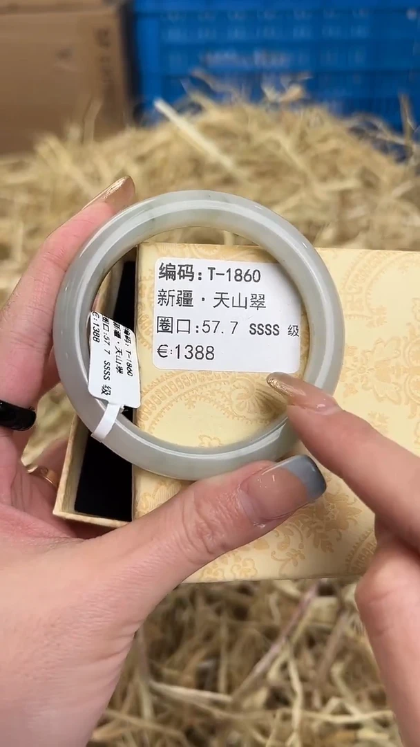 未镶嵌手镯石英质玉T-1860