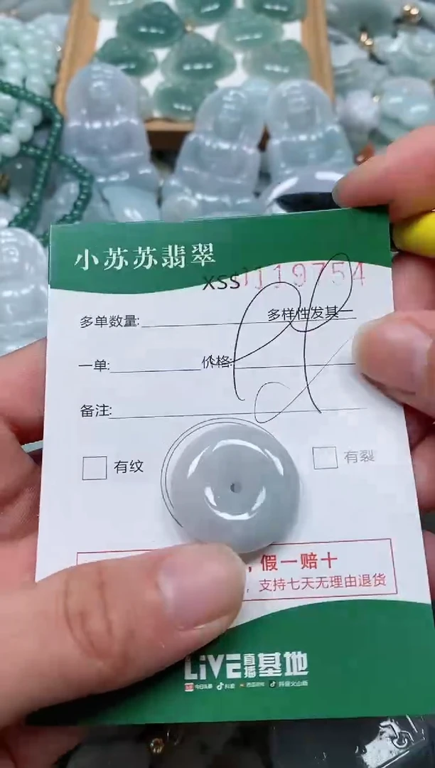 【闪购商品】翡翠颈饰未镶嵌闪购商品0119754