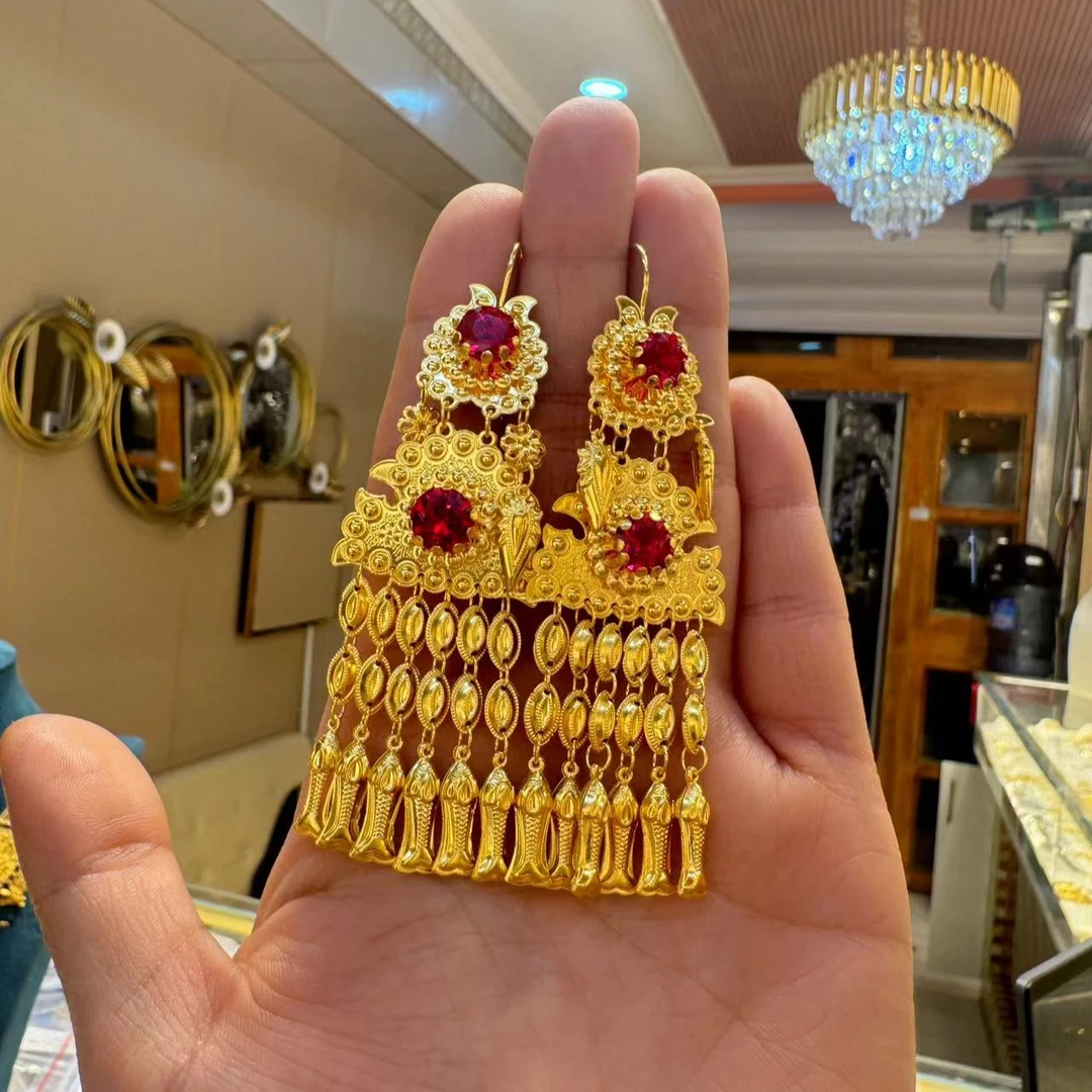 合金亚克力耳饰 女人喜欢耳环