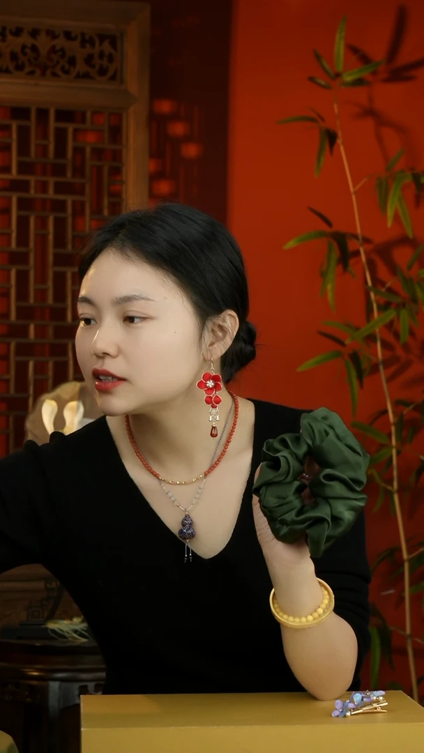 刺绣闪购纯手工非遗国风饰品