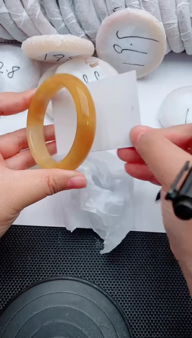 未镶嵌手镯石英质玉16-59-60