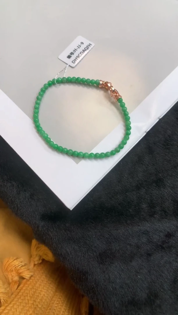 未镶嵌手串翡翠手串