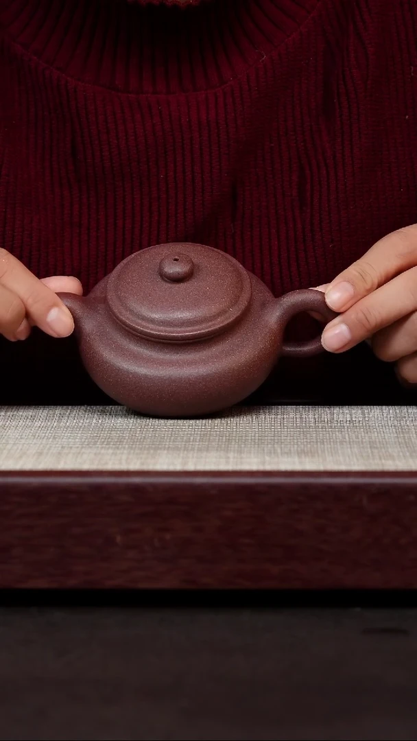 茶杯紫砂天青仿古