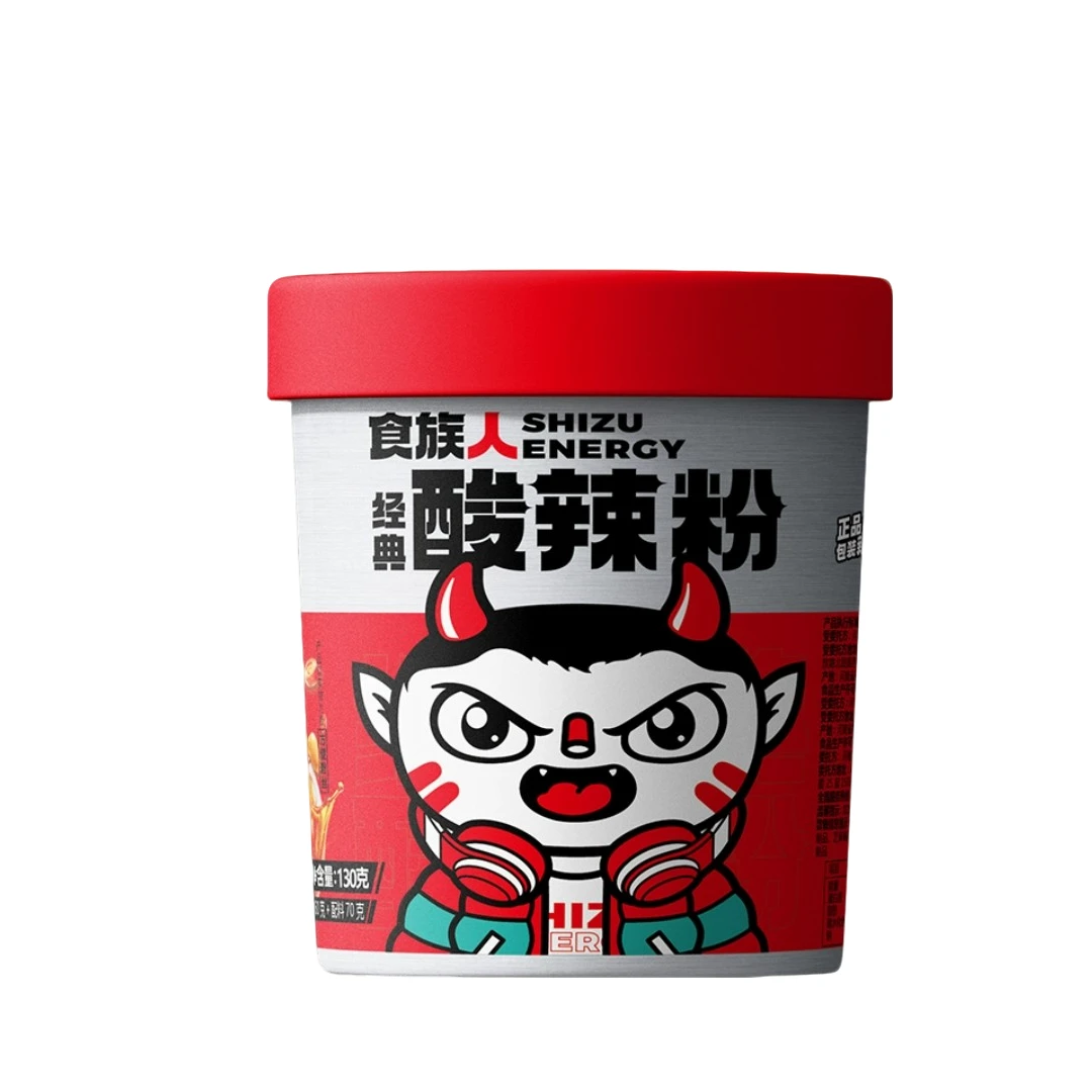 食族人 酸辣粉 130g/桶