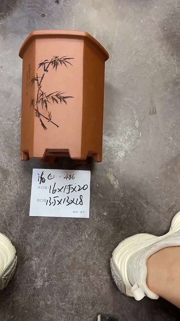 紫砂花盆花卉园艺486