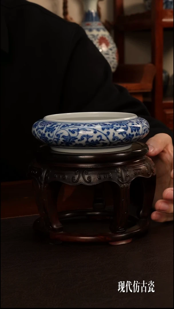 景德镇陶瓷艺术小笔洗