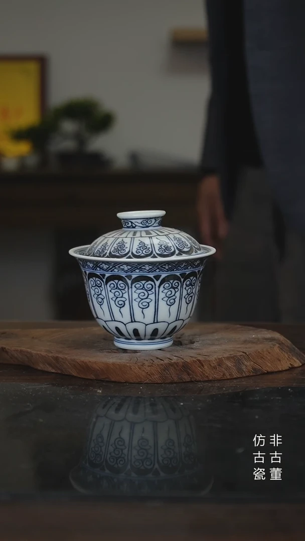 景德镇手工手绘陶瓷微瑕