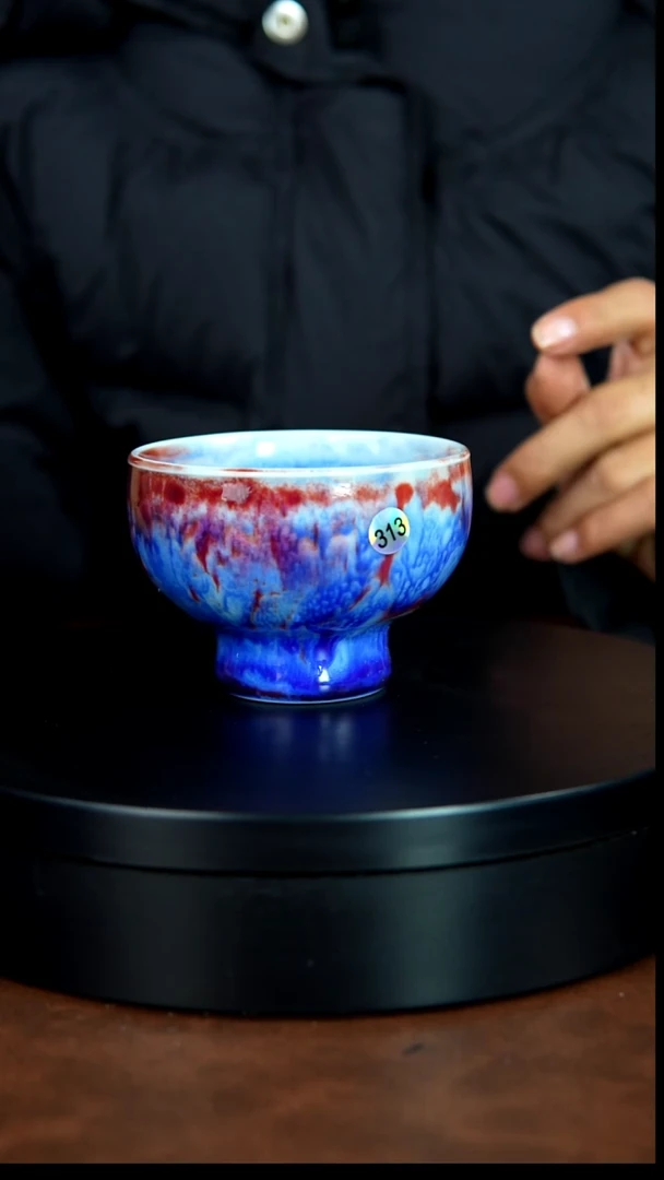 313号/禹州神垕特产】原矿原产地钧瓷茶具