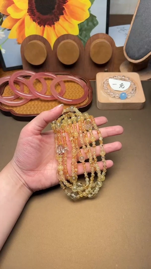 未镶嵌手串水晶1