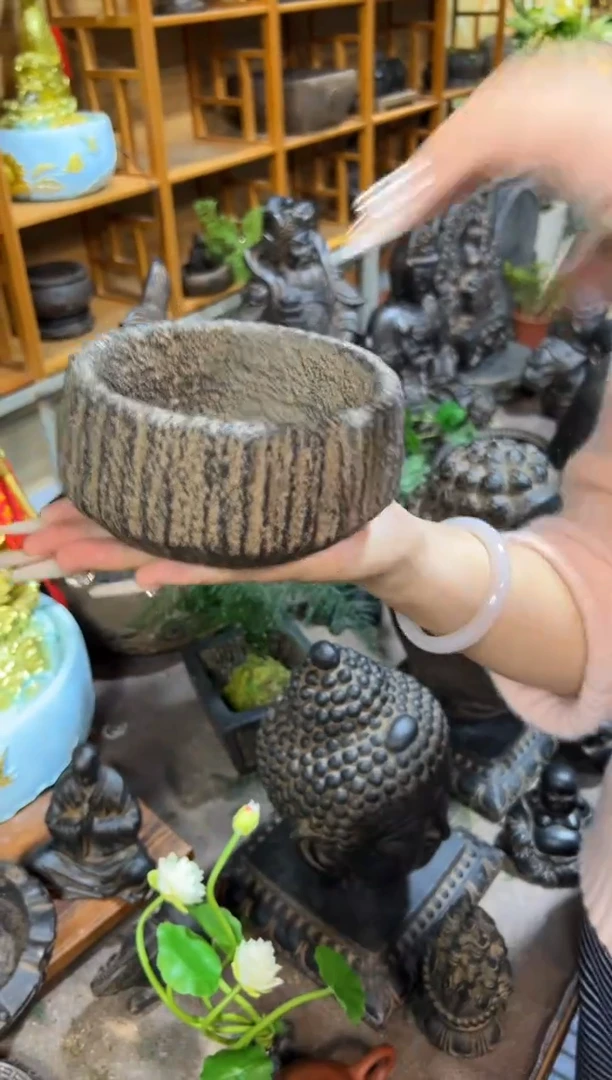 陶土【火山泥】小石钵