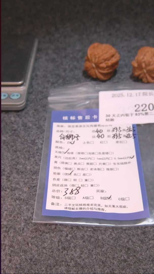 把件文玩核桃l****.白狮子2209諘帝文化