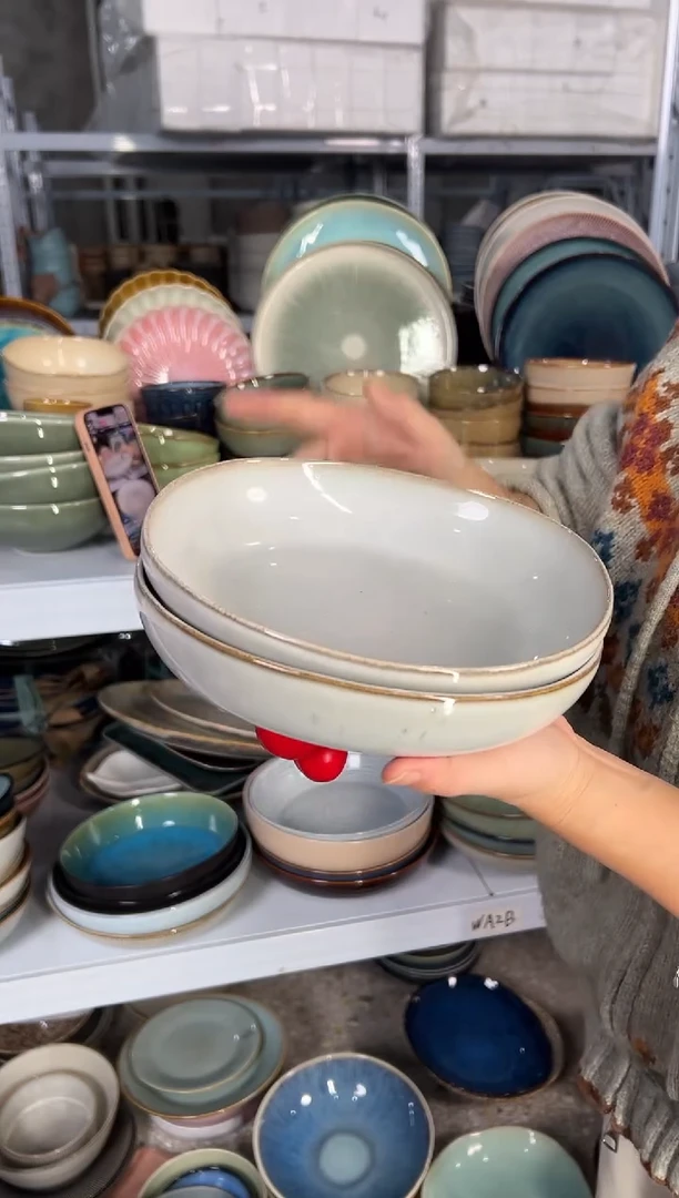 陶瓷外贸尾货瑕疵满20包邮重瑕特价孤品清仓X2深盘