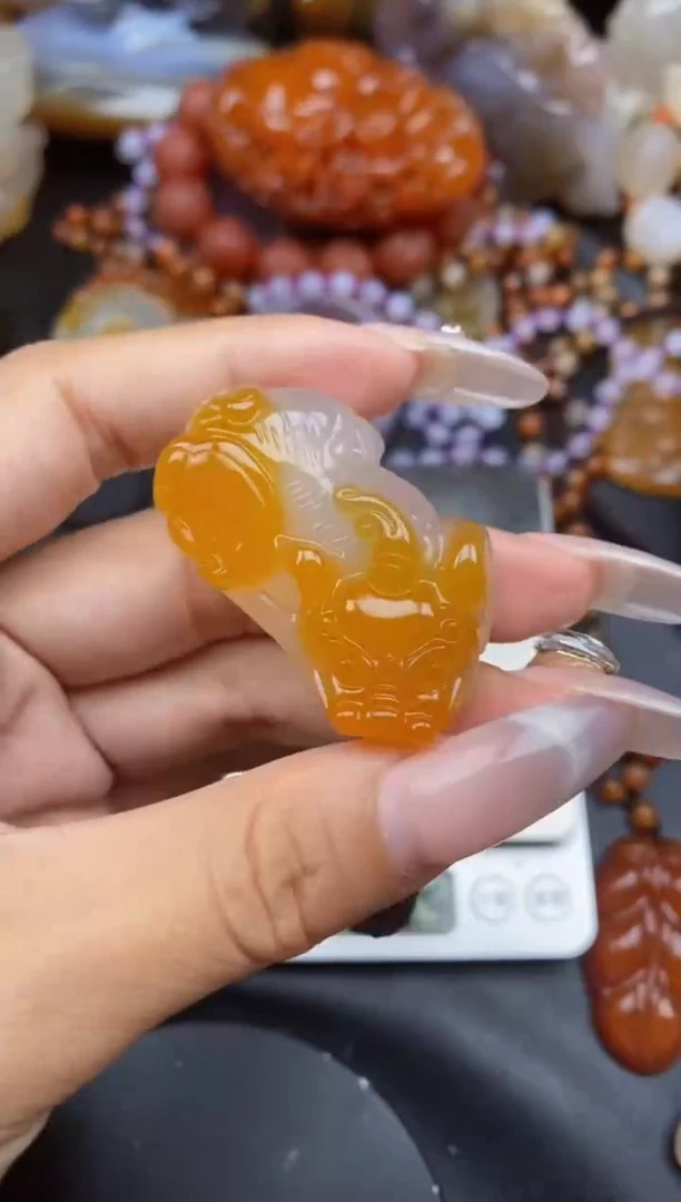 【闪购商品】玛瑙/玉髓颈饰未镶嵌ll