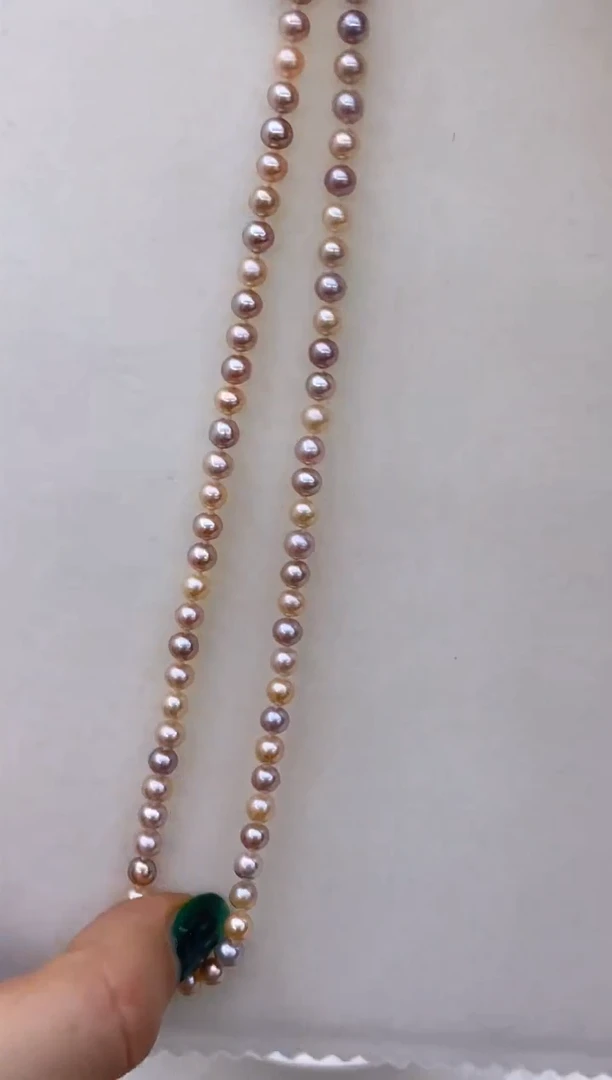 【闪购商品】淡水珍珠项链未镶嵌81 4.5-5mm