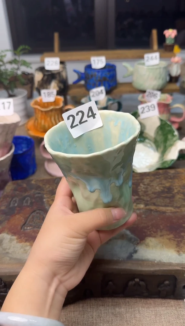 景德镇高温纯手工杯杯