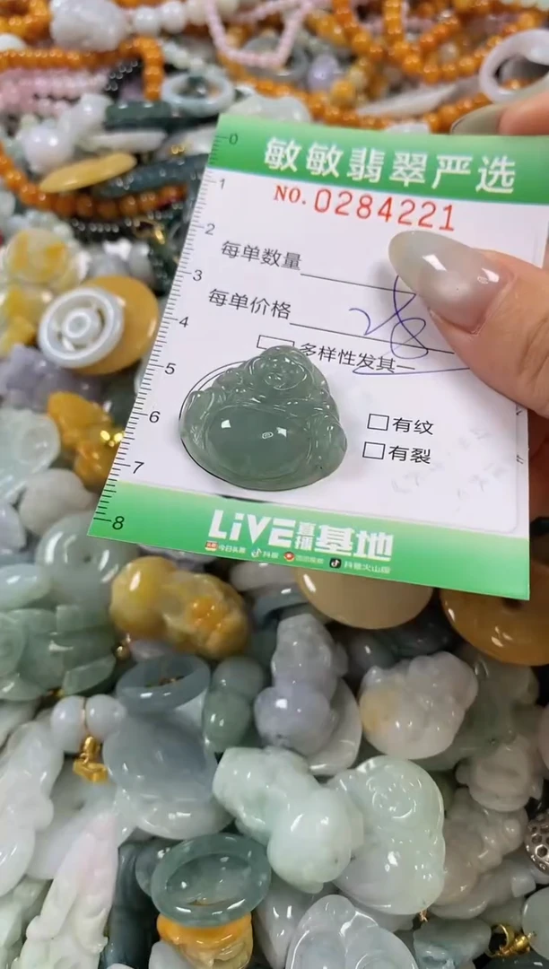 翡翠未镶嵌颈饰闪购0284221多样性发其一