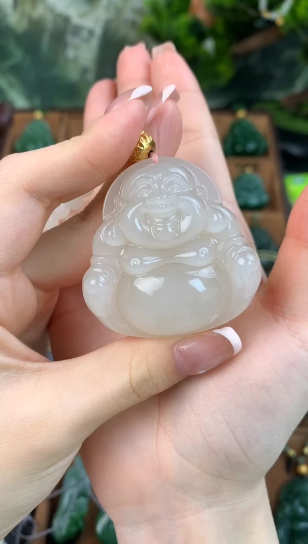 颈饰未镶嵌和田玉吊坠45mm