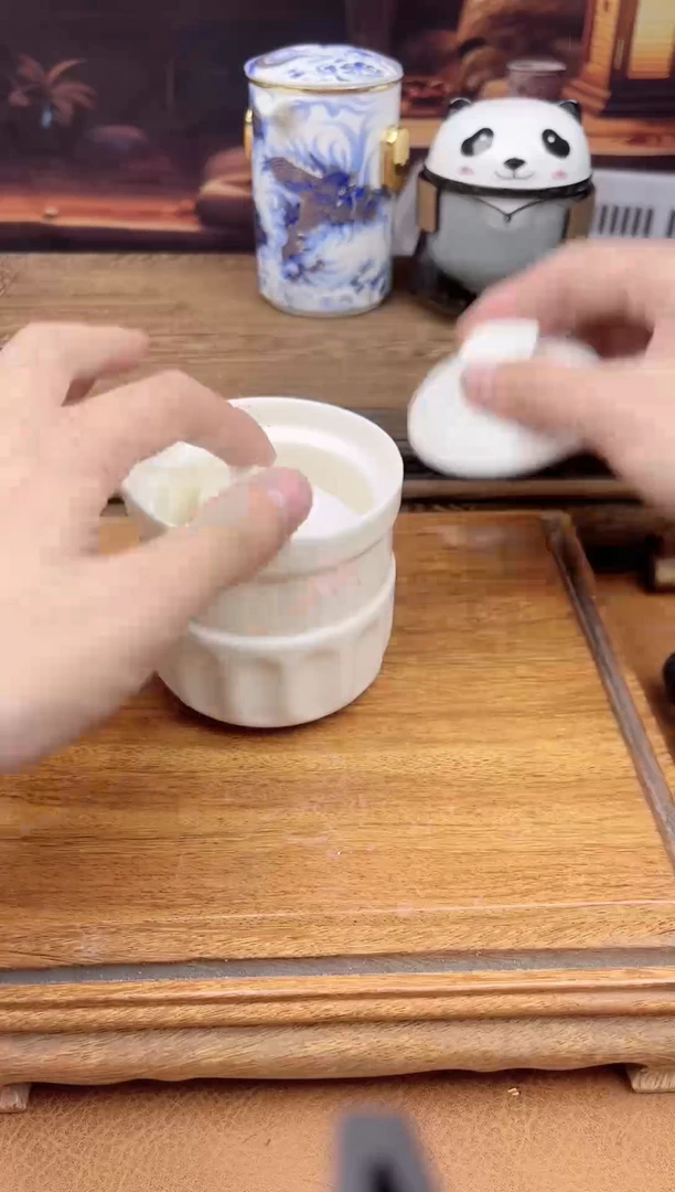 【闪购商品】陶瓷茶具摆件茶叶罐