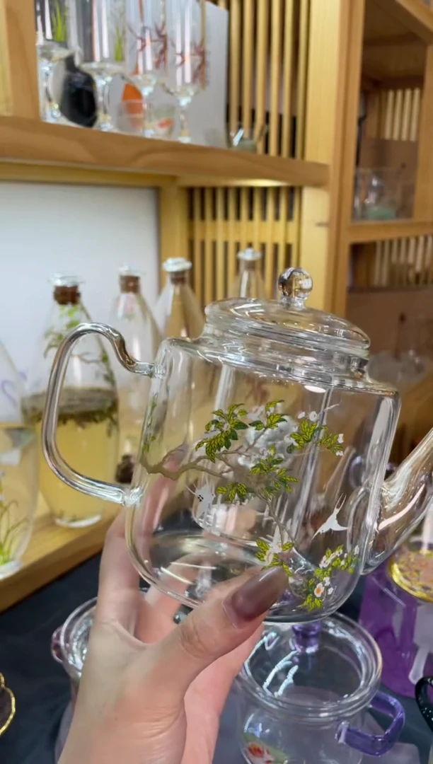 遇器梨花白燕煮茶壶啊啊