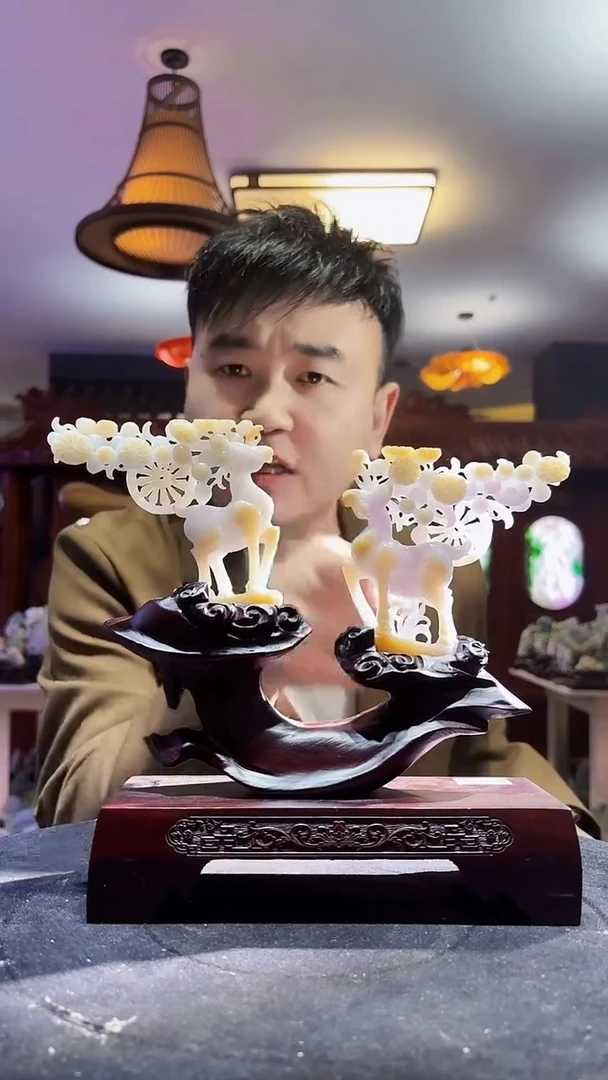 未镶嵌定制翡翠55/12/24/Y/鹿