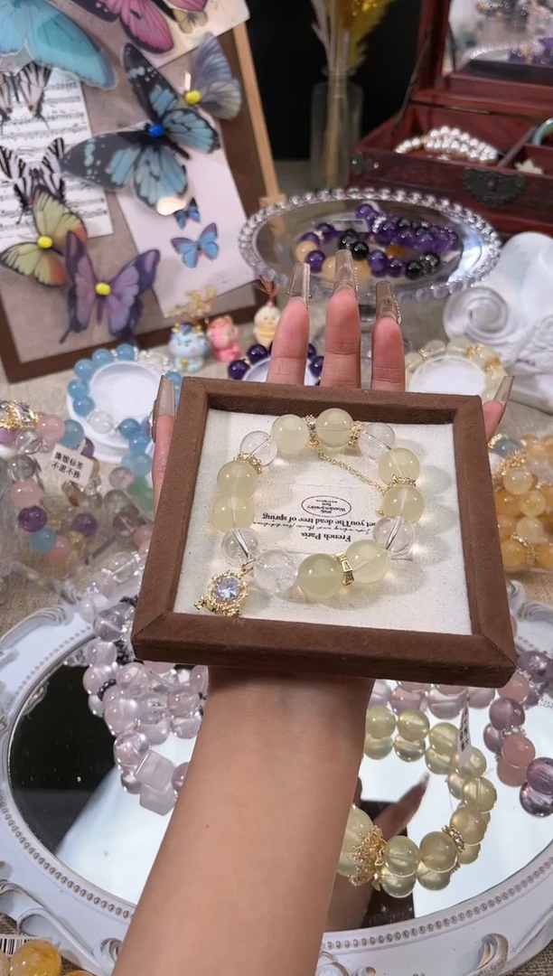 【闪购商品】水晶手链未镶嵌多样性发货颜色微差【要拍两单！！】