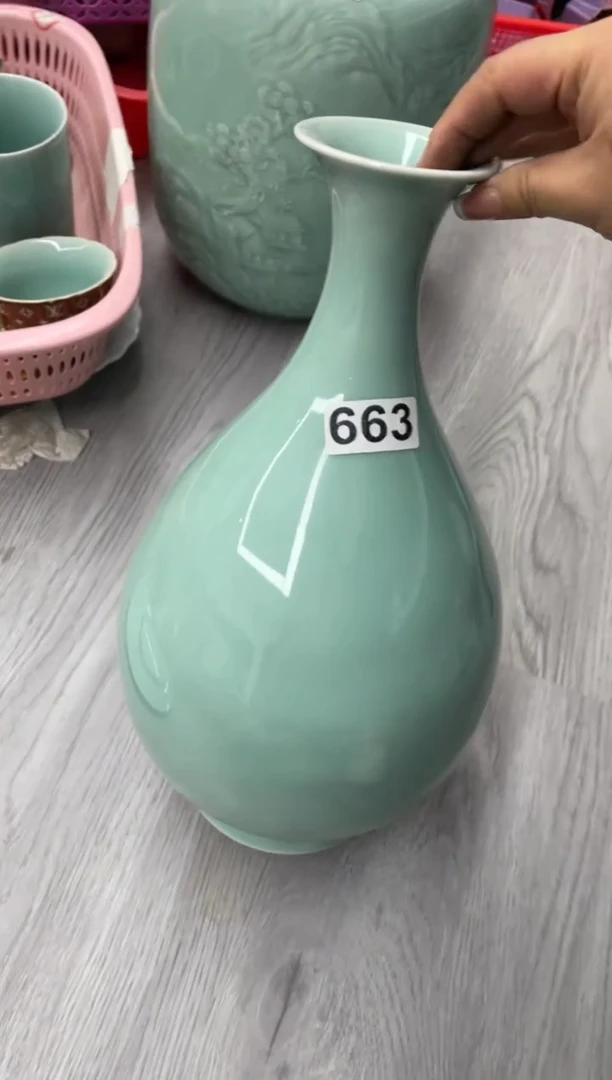 慧仙青瓷全手特价福利 微瑕 慧仙青瓷