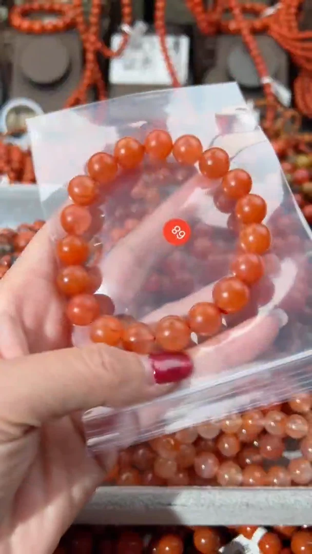 【闪购商品】南红玛瑙手串未镶嵌11