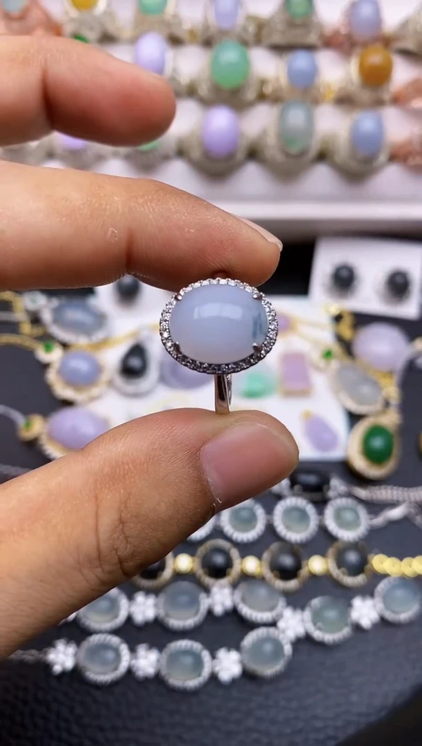 翡翠戒指未镶嵌福利0016