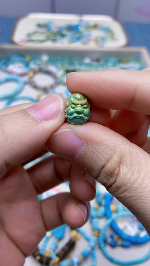 未镶嵌绿松石挂件75