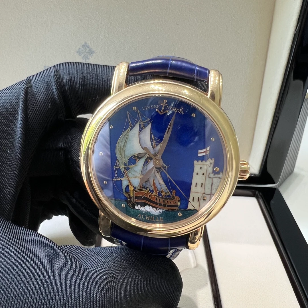 95新 Ulysse Nardin/雅典 雅典136-11/ACH男士腕表单表