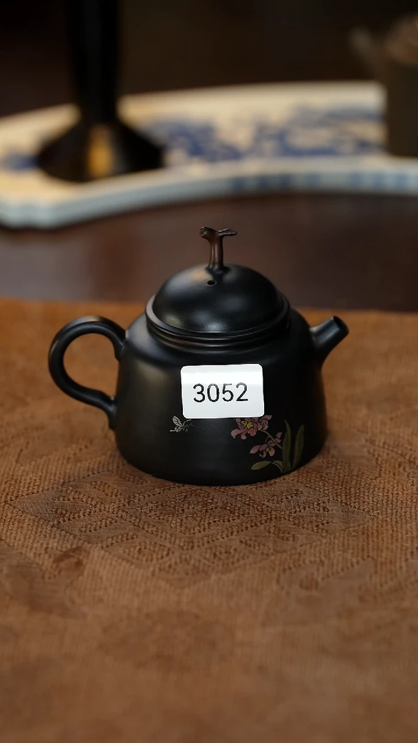 【闪购商品】雲梦茶器紫陶小壶3052