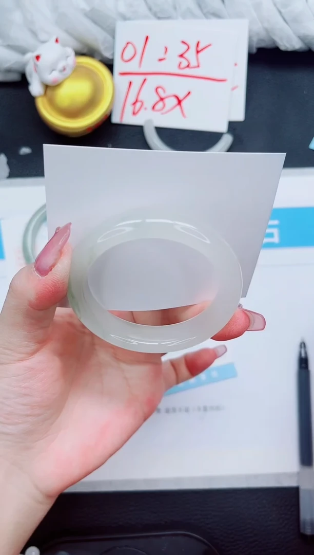 石英质玉未镶嵌手镯172-52.7