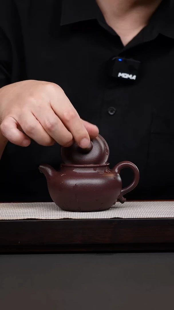 茶壶紫砂冰窖底槽清莲子