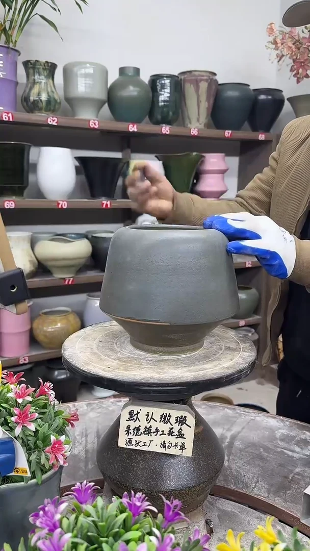 12-17-高20口13瑕-花盆