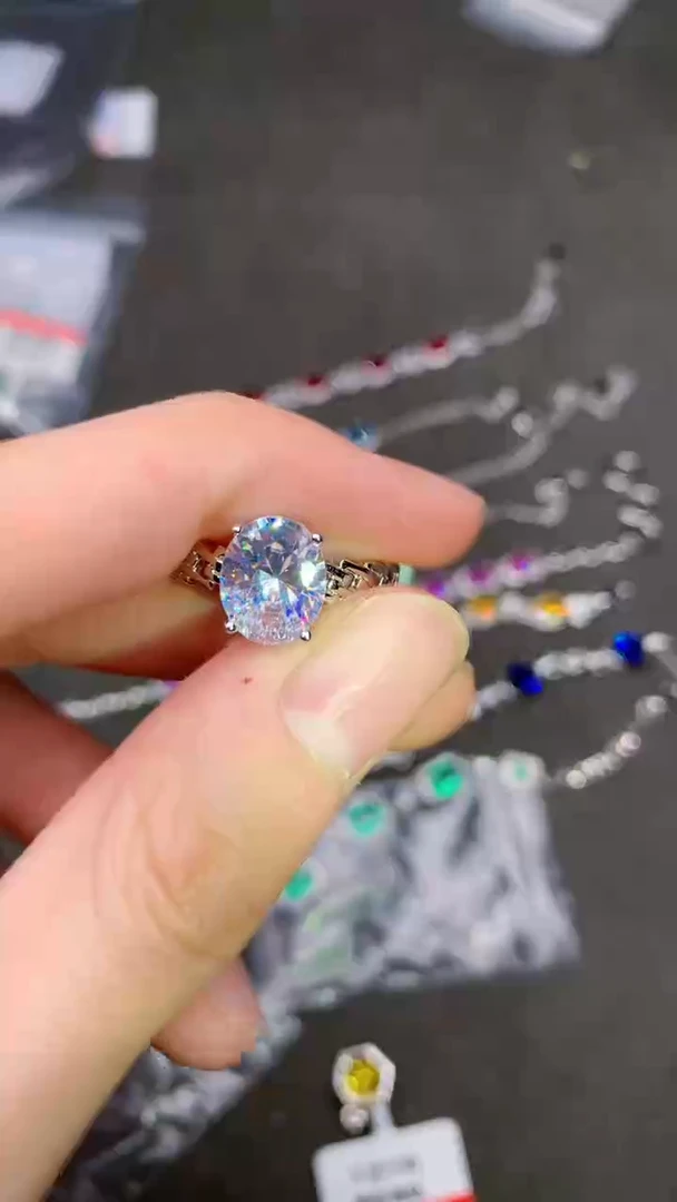 【闪购商品】蓝宝石戒指银S925镶嵌.....