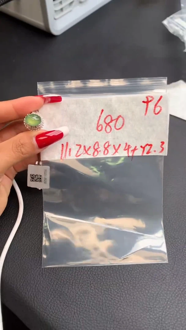 【闪购商品】定制翡翠银S925镶嵌毛货需精细抛光拍一发一