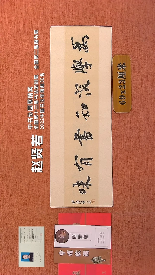 【闪购商品】书法243    赵贤若老师书法作品