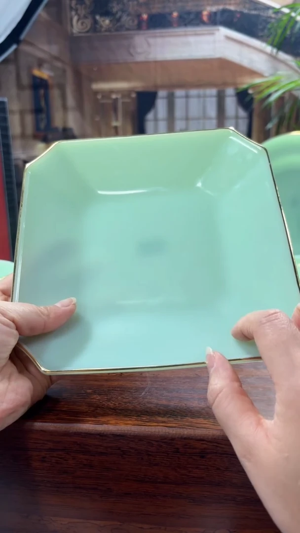 【闪购商品】....7.5英寸玉瓷fangpan2个【贝美】