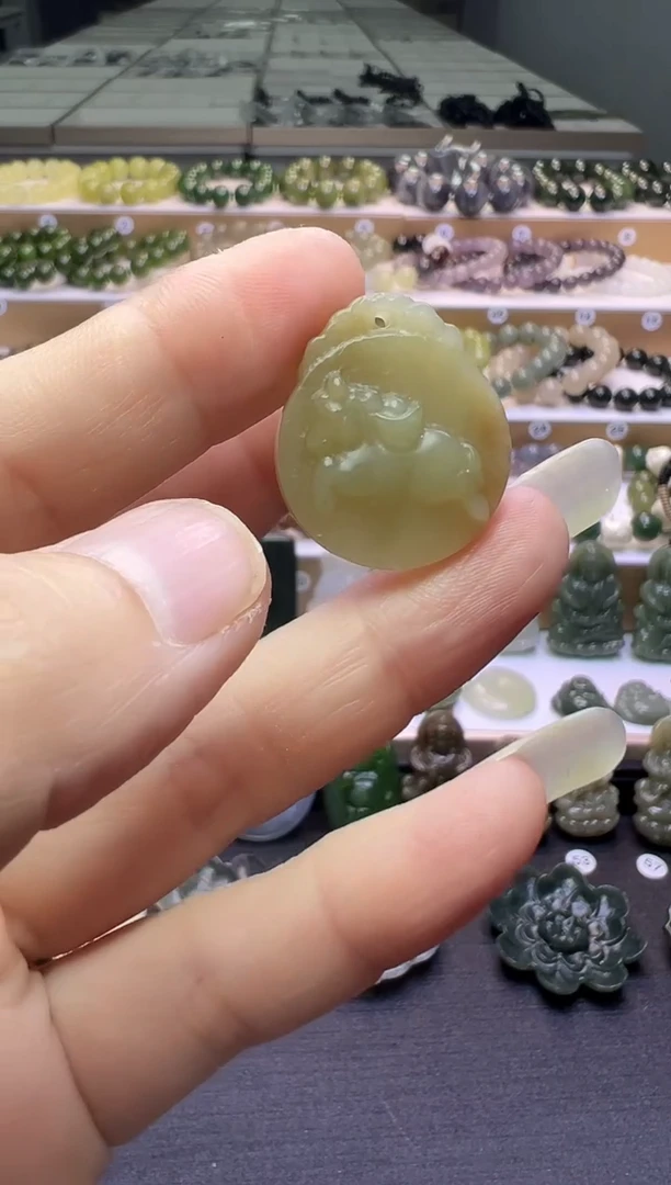 颈饰未镶嵌和田玉27号链接