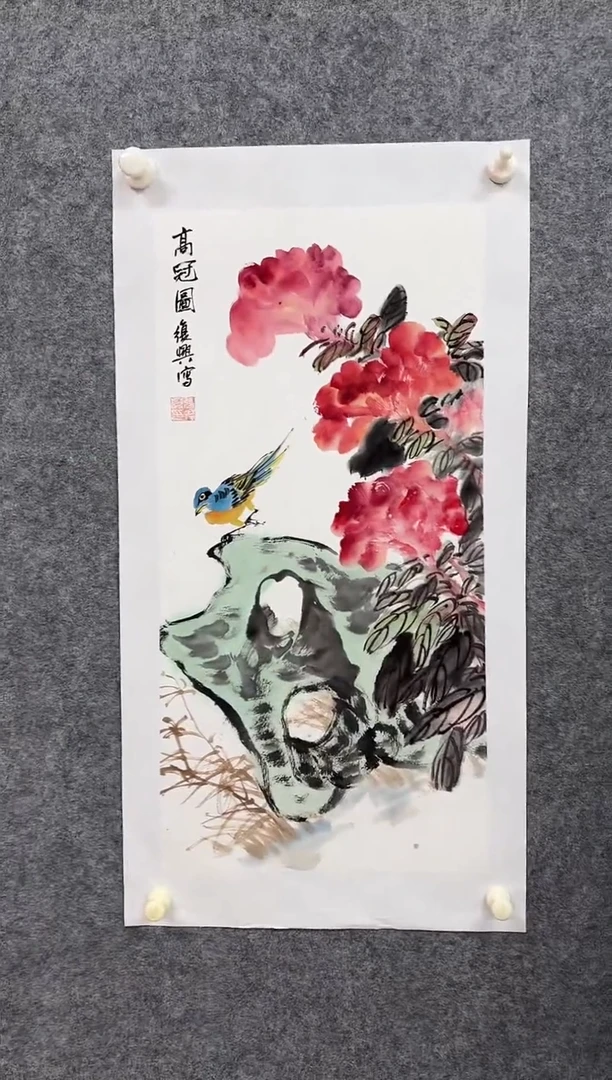 国画ST-ZFX老师绘画作品