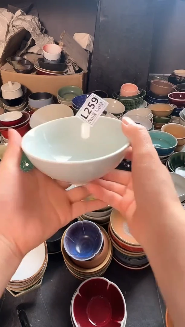 瓷片小***汪L259影青万福碗福利