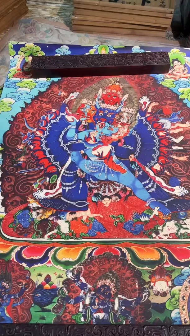 卷轴画路路的唐卡tk160