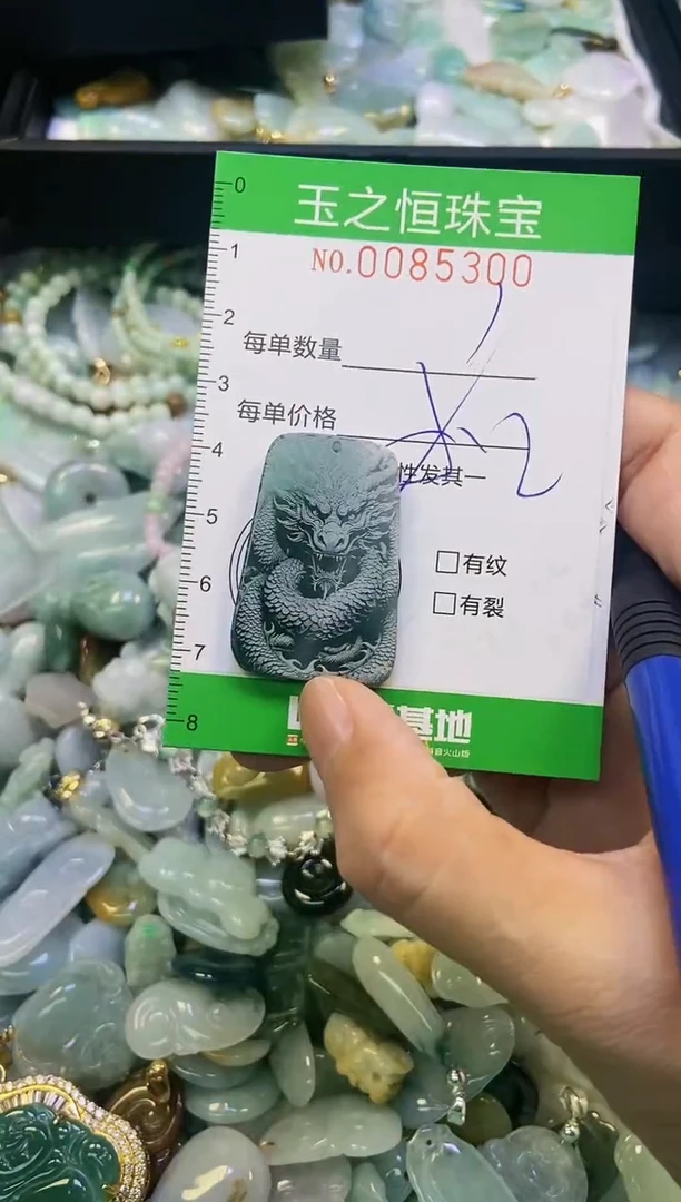 翡翠未镶嵌颈饰闪购0085300多样性发其一
